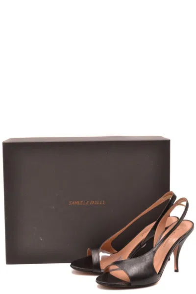 Samuele Failli Sandals In Black