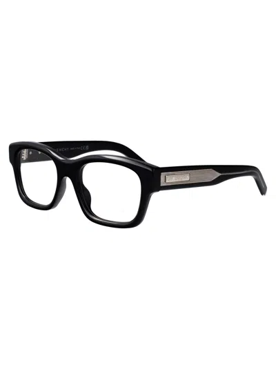Givenchy Black Acetate Glasses In Black