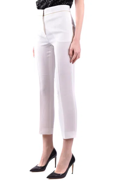 Max Mara Trousers White In White