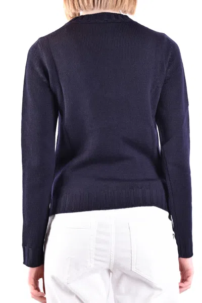 Dondup Knitwear Crew Neck Sweater Long Sleeves In Blue