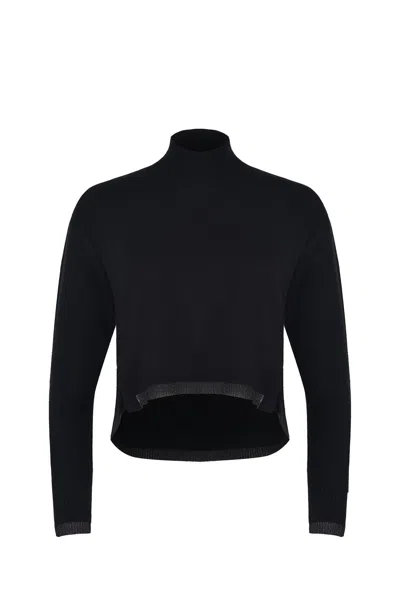Pinko Sweaters Black In Black