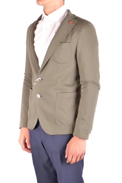 Manuel Ritz Jacket Green In Green