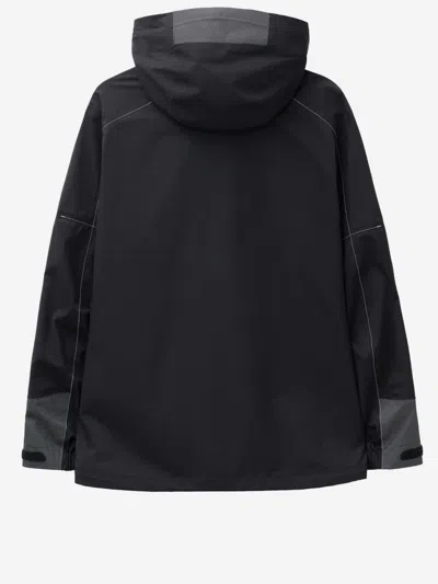 And Wander Black Pertex Shield Waterproof Technical Jacket In Black