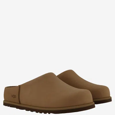 Ugg Otzo Waterproof Leather Clogs In Brown