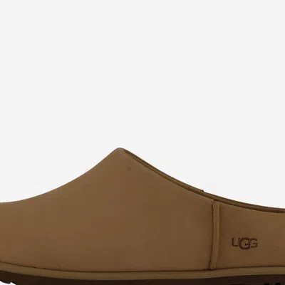 Ugg Otzo Waterproof Leather Clogs In Brown