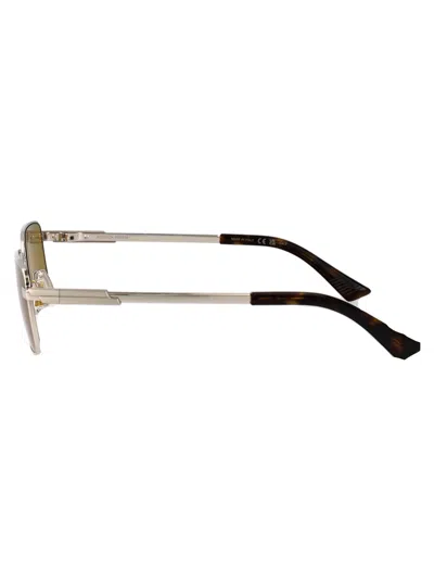 Bottega Veneta Rectangular Sunglasses Bv1469 S 003 In Silver