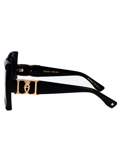 Dsquared2 Squared Sunglasses D2 0185/g/s 807 In Pattern