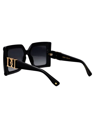 Dsquared2 Squared Sunglasses D2 0185/g/s 807 In Pattern