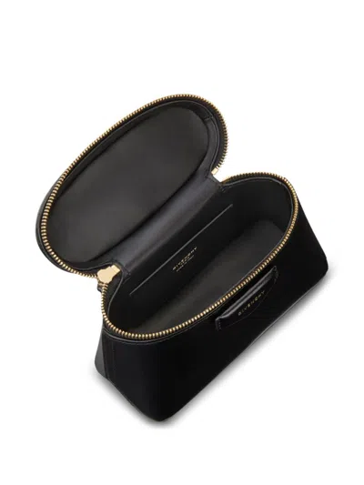 Givenchy Antigona Leather Vanity Case In Black