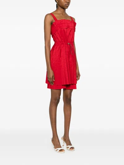 Fendi Silk Top In Red