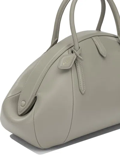 Alaïa "purse Top Handle" Medium Handbag In Gray