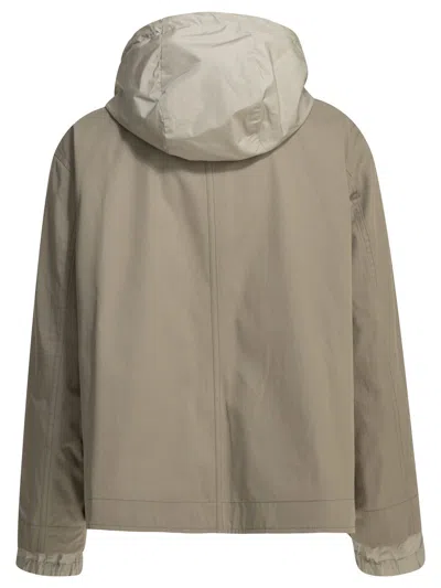 Herno Reversible Lightweight Jacket In Brown