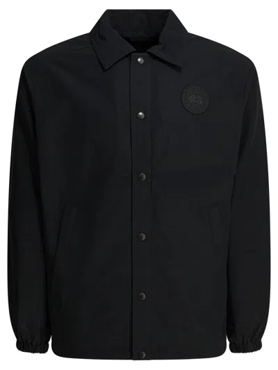 Canada Goose Regency Jacket Black Cotton Polyester In Black