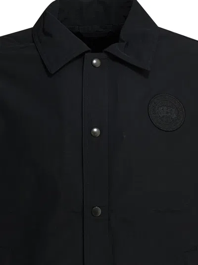 Canada Goose Regency Jacket Black Cotton Polyester In Black