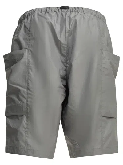 Goldwin "rip-stop" Technical Shorts In Gray