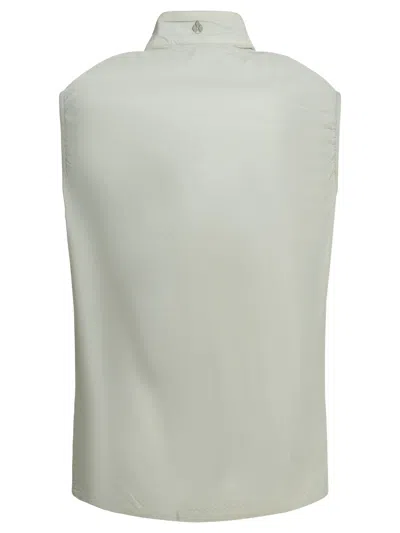 Montbell Grey Nylon Polyurethane Jacket In Gray