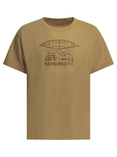 Montbell Graphic-print T-shirt In Brown