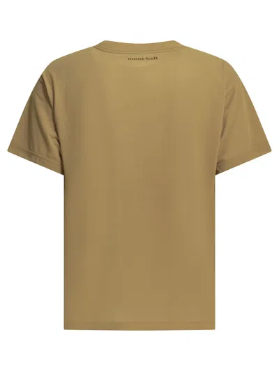 Montbell Graphic-print T-shirt In Brown
