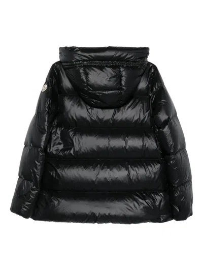 Moncler Serittes Short Down Jacket In Black