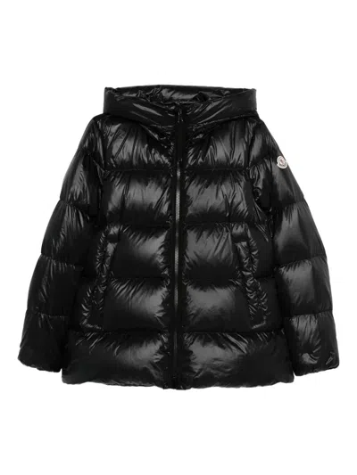 Moncler Serittes Short Down Jacket In Black