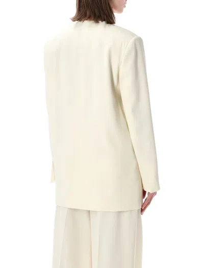 Alberta Ferretti Jackets White In White