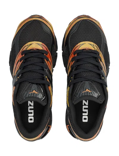 Mizuno Mesh Trainers With Structured Sole In Multi