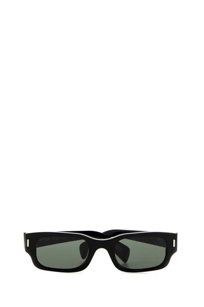 Alexander Mcqueen Mcqueen Rectangular Panthos Sunglasses In Black