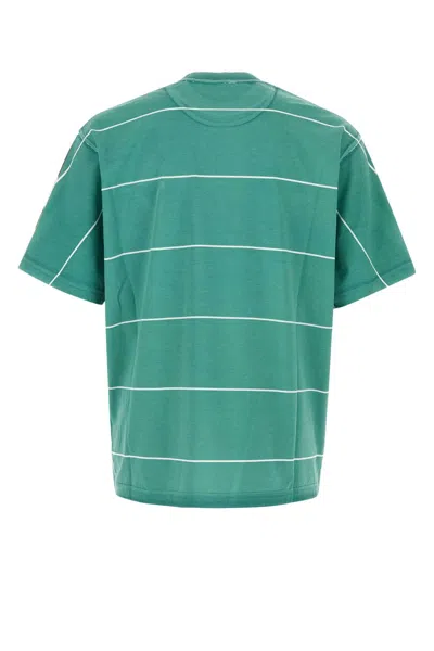Prada Printed Cotton T Shirt In Multi