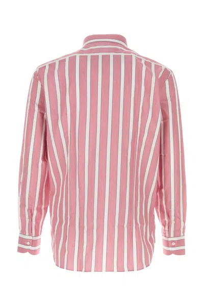 Junya Watanabe Long Sleeve Shirt Striped Pattern Design In Multi