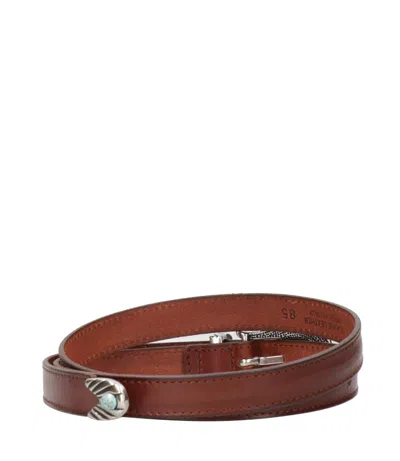 Orciani Belts In Bruciato