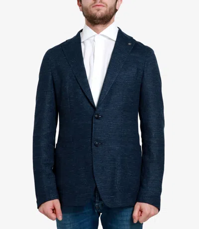 Tagliatore Jackets In Blue