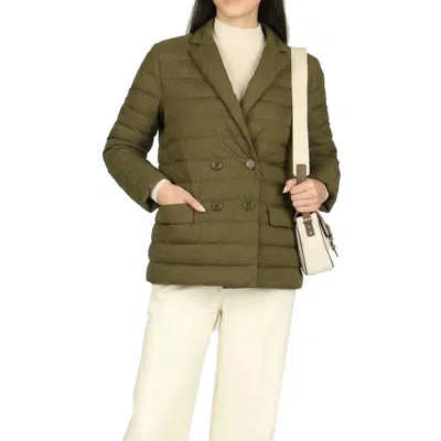 Herno Down Jacket In Green