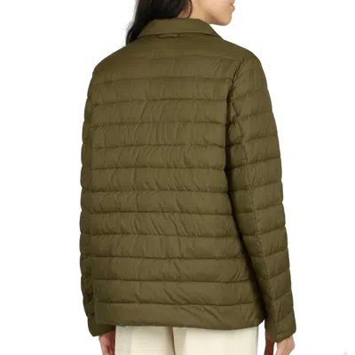 Herno Down Jacket In Green