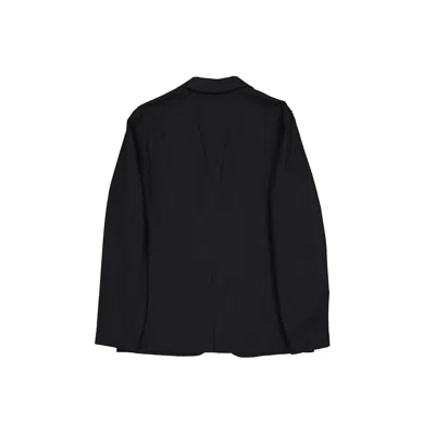 Herno Single-breasted Blazer In Black