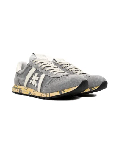 Premiata Sneakers Grey In Multi