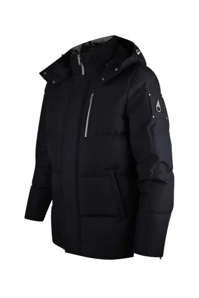 Moose Knuckles Cloud 3 Q Down Jacket In Black