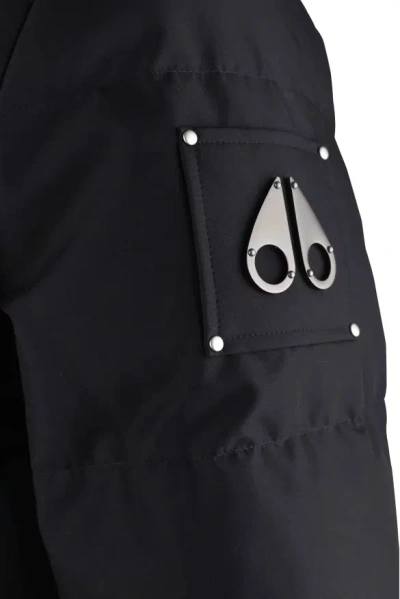Moose Knuckles Cloud 3 Q Down Jacket In Black