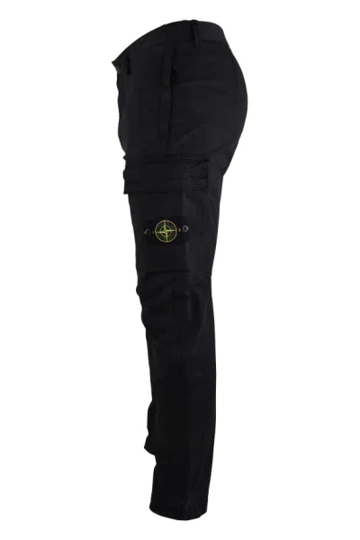 Stone Island Pants In Black