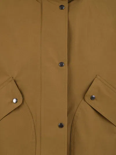 Aspesi Coats Brown In Brown