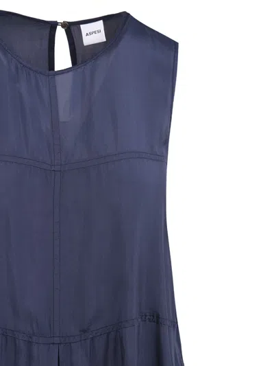 Aspesi Dresses Blue In Blue