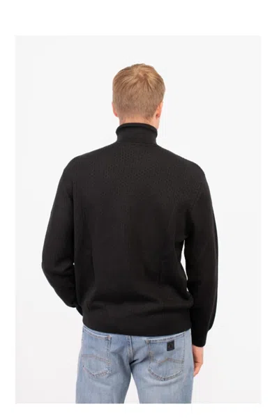 Armani Exchange Sweaters Black In Black