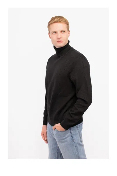 Armani Exchange Sweaters Black In Black