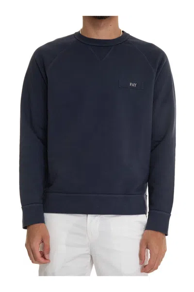 Fay Sweaters Blue In Blue