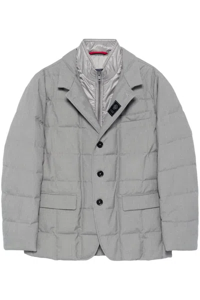 Fay Jackets Gray In Gray