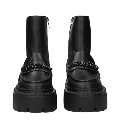 Jimmy Choo Woman Ankle Boots Black Size 8 Calfskin In Black