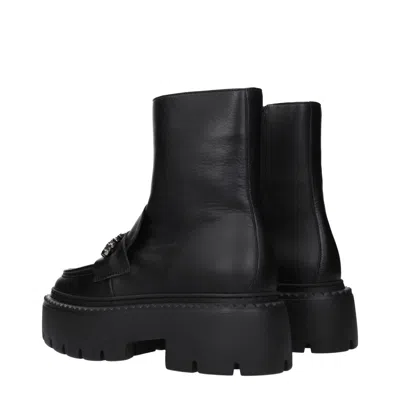 Jimmy Choo Woman Ankle Boots Black Size 8 Calfskin In Black