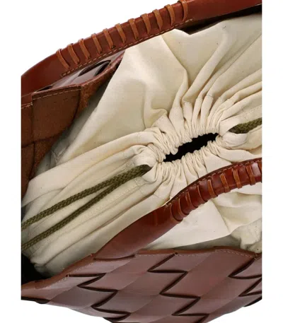 Dragon Diffusion Castello Leather Shoulder Bag In Brown
