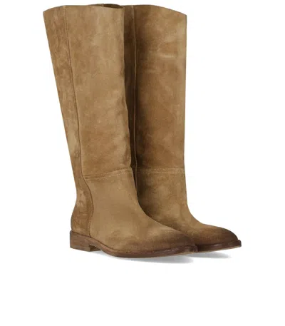 Strategia Beige Boot In Multi