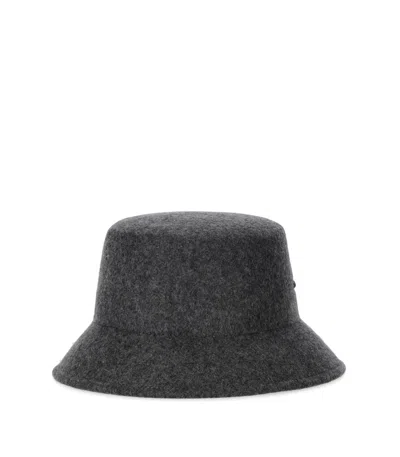 Max Mara Weekend Yaqui Grey Hat In Gray