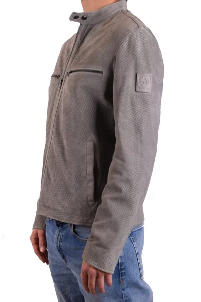 Belstaff Jackets Gray In Gray